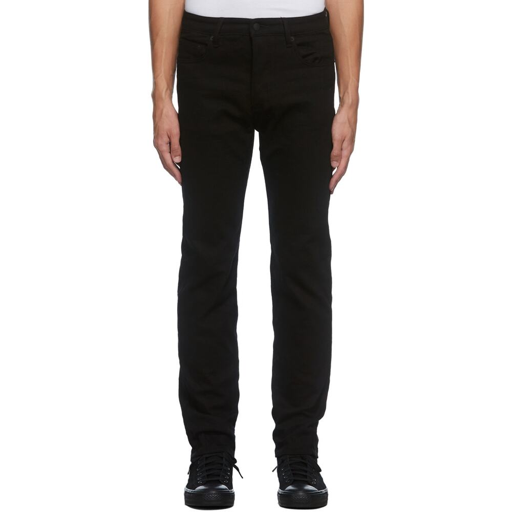 Ksubi NWT Hazlow Ace Black Mid Rise Tapered Fit Denim Jeans Men's Size 29